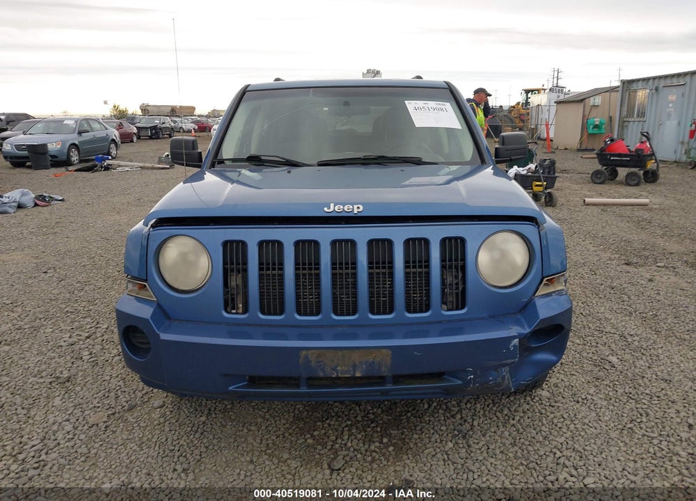 2007 JEEP PATRIOT SPORT VIN: 1J8FF28W27D355857