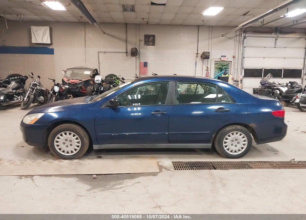 2005 HONDA ACCORD 2.4 DX VIN: 1HGCM55125A073986