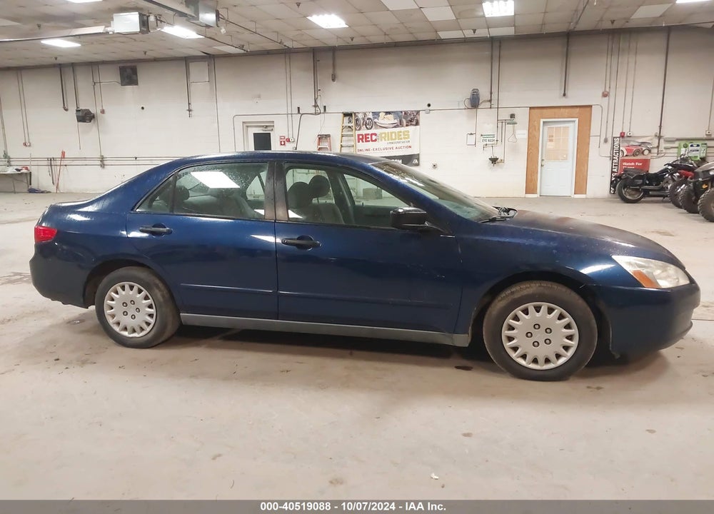 2005 HONDA ACCORD 2.4 DX VIN: 1HGCM55125A073986