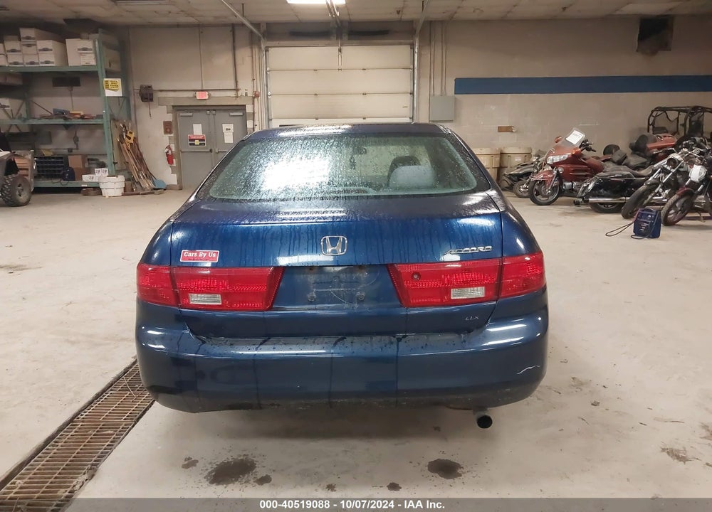2005 HONDA ACCORD 2.4 DX VIN: 1HGCM55125A073986