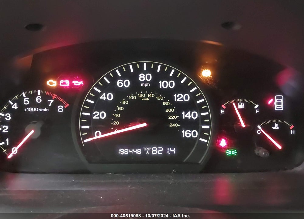 2005 HONDA ACCORD 2.4 DX VIN: 1HGCM55125A073986