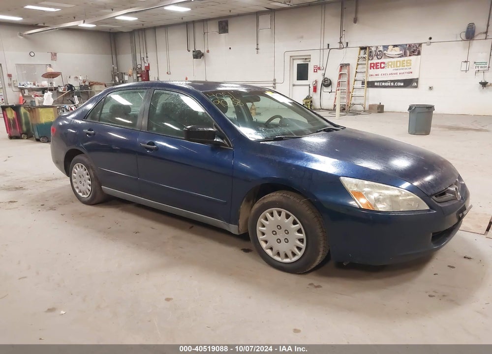 2005 HONDA ACCORD 2.4 DX VIN: 1HGCM55125A073986