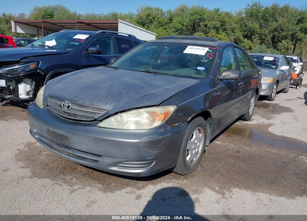 2002 TOYOTA CAMRY LE V6 VIN: 4T1BF32KX2U517949