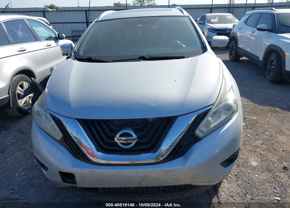 2015 NISSAN MURANO PLATINUM VIN: 5N1AZ2MG6FN217539