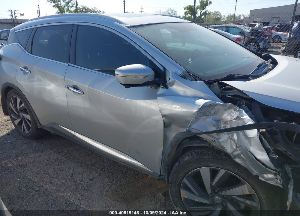 2015 NISSAN MURANO PLATINUM VIN: 5N1AZ2MG6FN217539