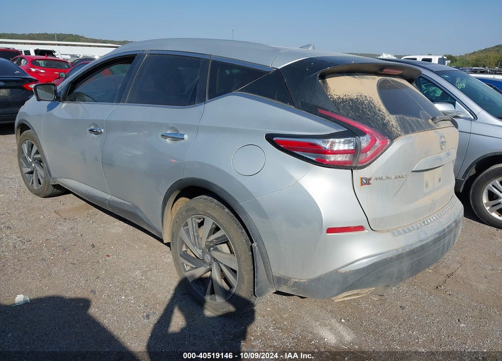 2015 NISSAN MURANO PLATINUM VIN: 5N1AZ2MG6FN217539