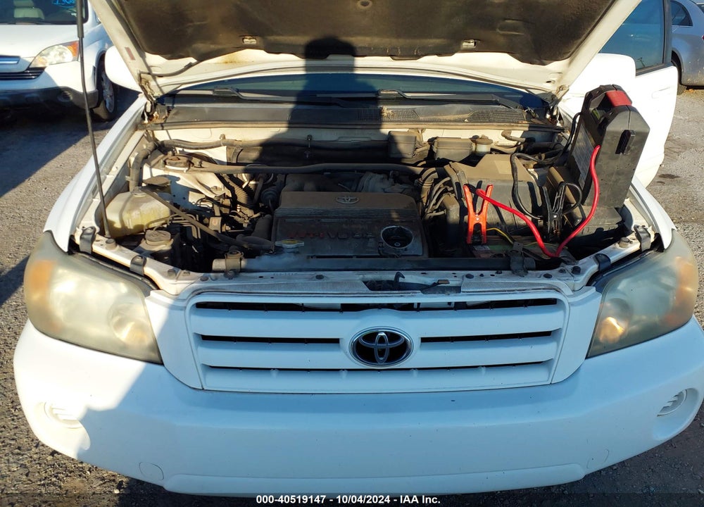 2006 TOYOTA HIGHLANDER V6 VIN: JTEGP21A860109288