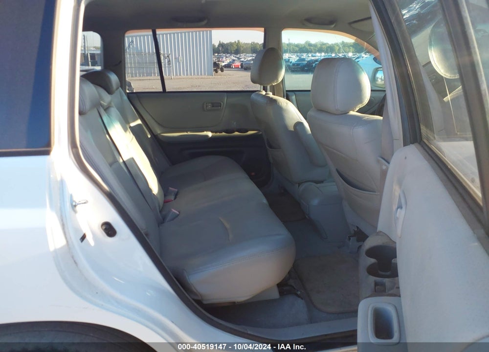 2006 TOYOTA HIGHLANDER V6 VIN: JTEGP21A860109288