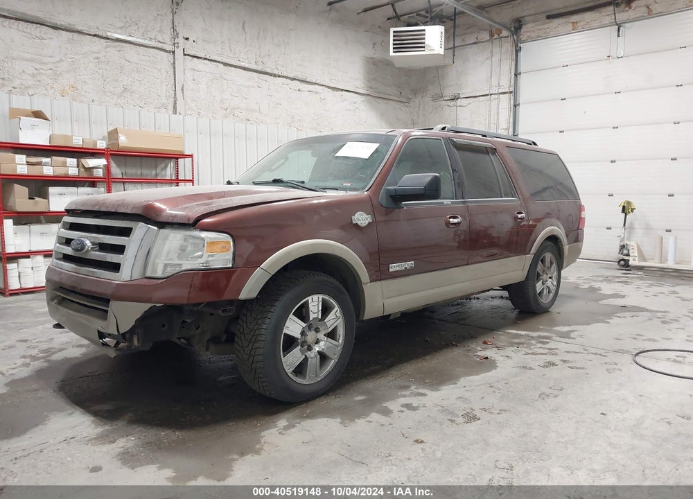 2008 FORD EXPEDITION EL EDDIE BAUER/KING RANCH VIN: 1FMFK18538LA13213
