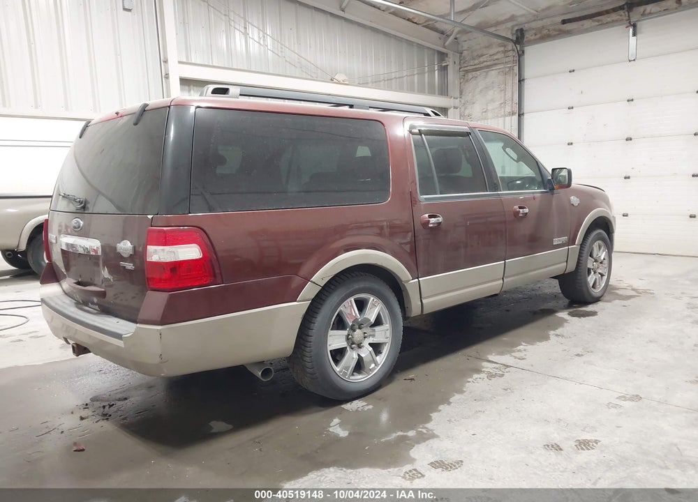 2008 FORD EXPEDITION EL EDDIE BAUER/KING RANCH VIN: 1FMFK18538LA13213