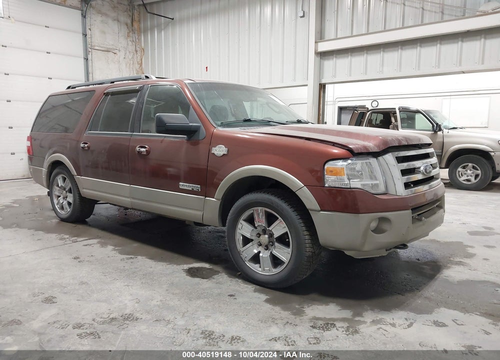 2008 FORD EXPEDITION EL EDDIE BAUER/KING RANCH VIN: 1FMFK18538LA13213