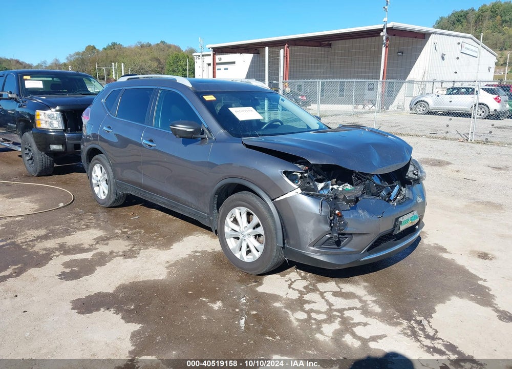 2015 NISSAN ROGUE SV VIN: 5N1AT2MV8FC875245