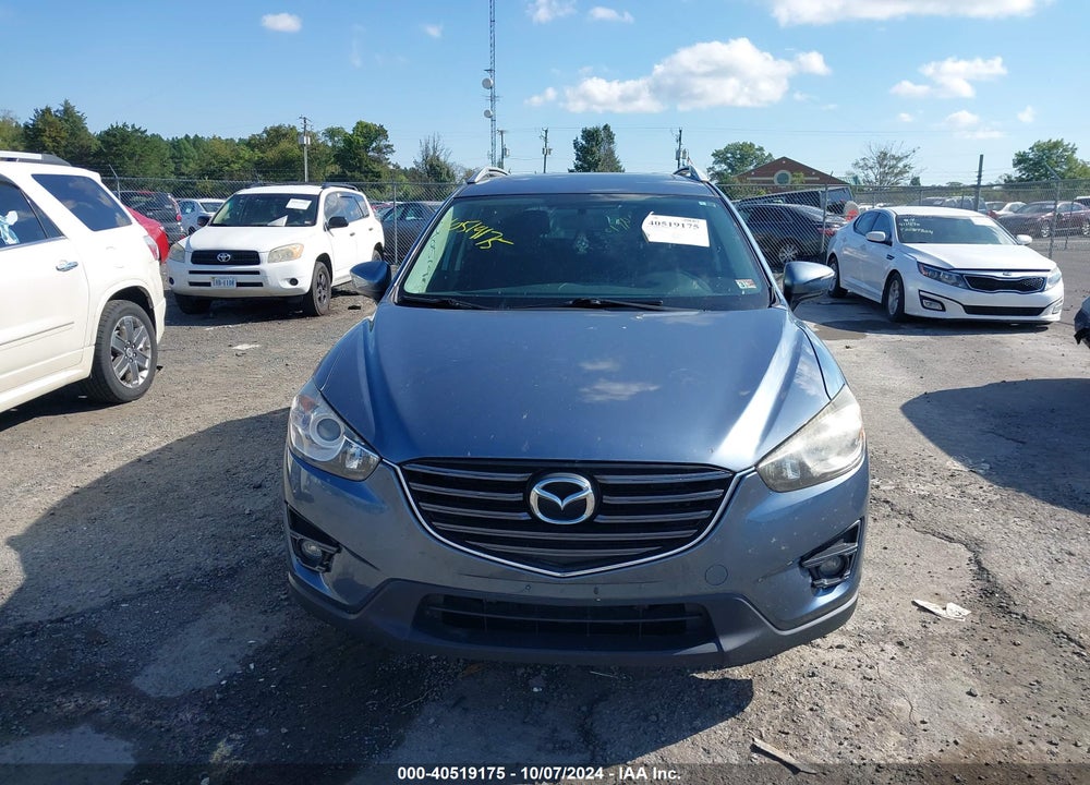 2016 MAZDA CX-5 TOURING VIN: JM3KE4CY1G0832287