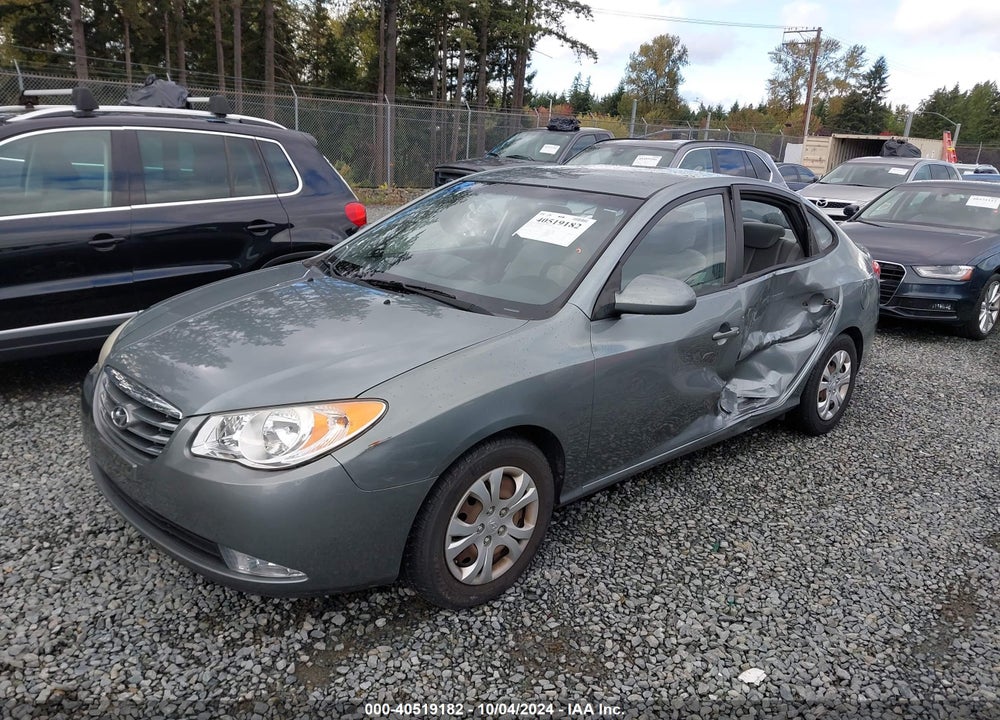 2010 HYUNDAI ELANTRA GLS VIN: KMHDU4AD3AU867543