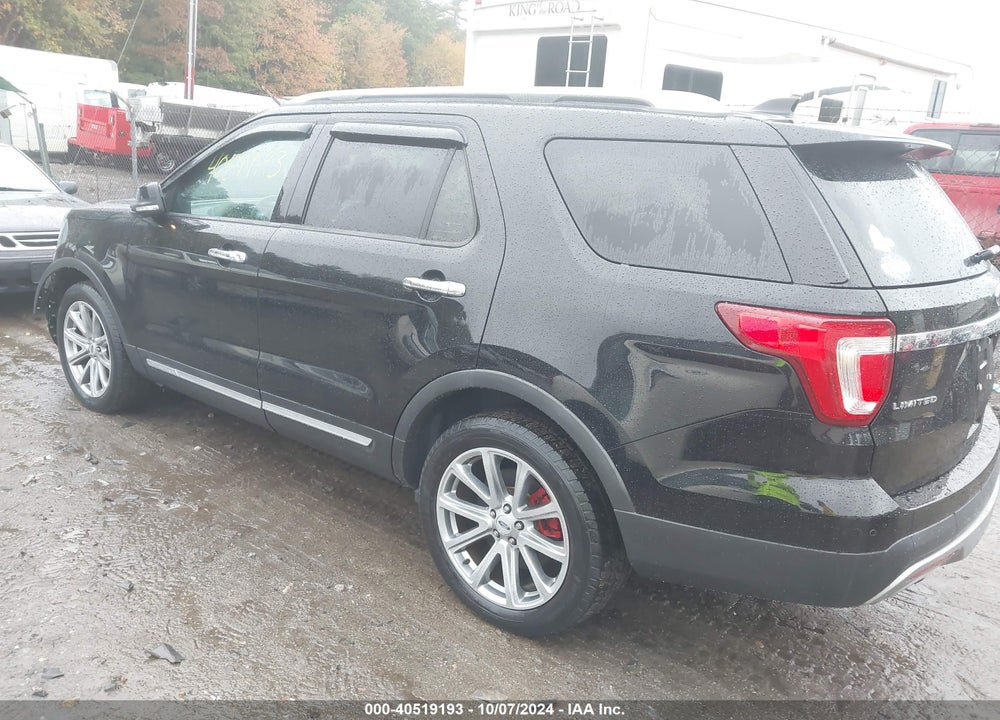2016 FORD EXPLORER LIMITED VIN: 1FM5K8F82GGA36362