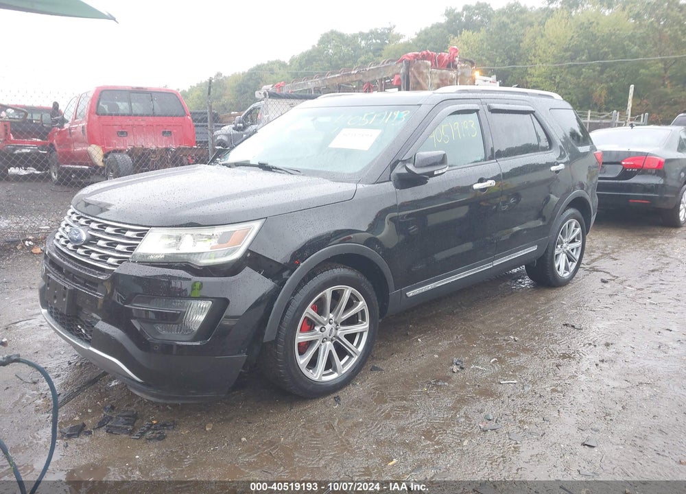 2016 FORD EXPLORER LIMITED VIN: 1FM5K8F82GGA36362