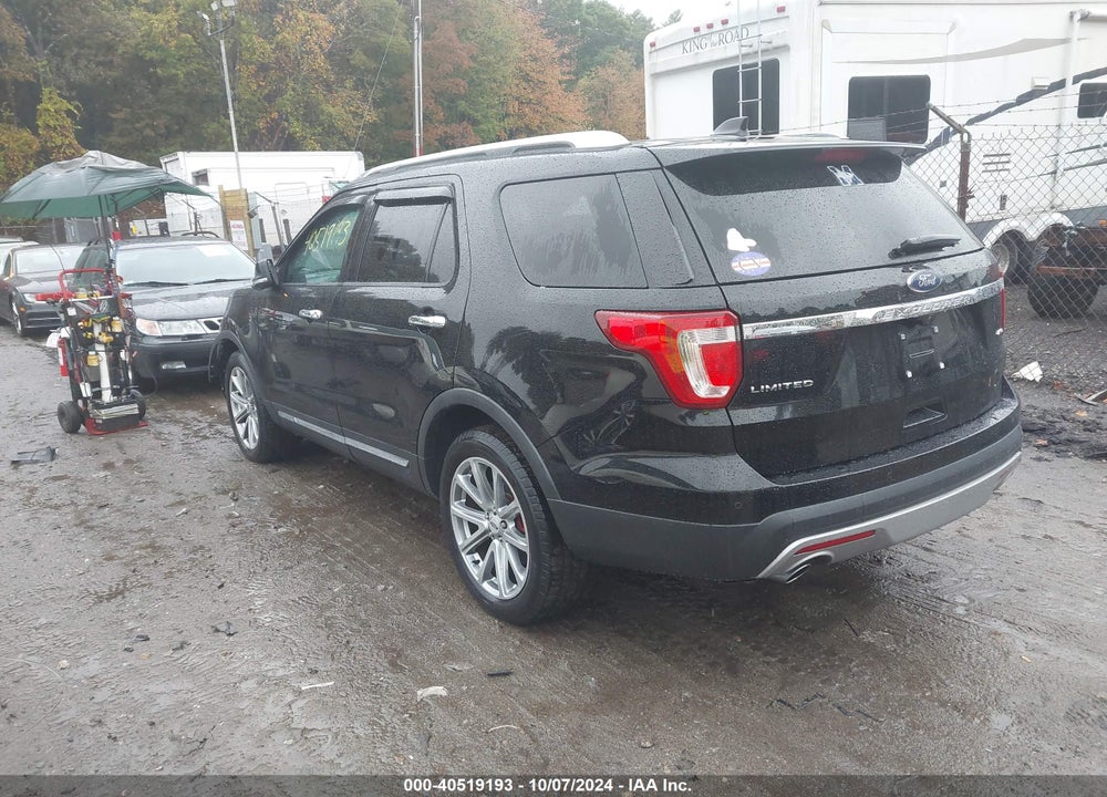 2016 FORD EXPLORER LIMITED VIN: 1FM5K8F82GGA36362
