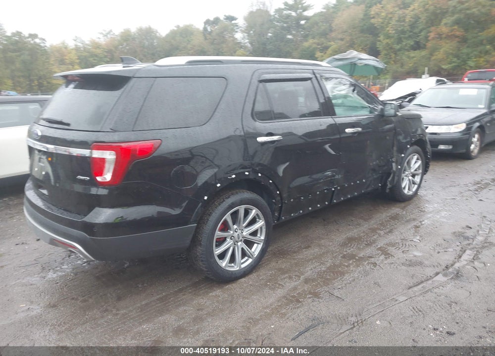 2016 FORD EXPLORER LIMITED VIN: 1FM5K8F82GGA36362