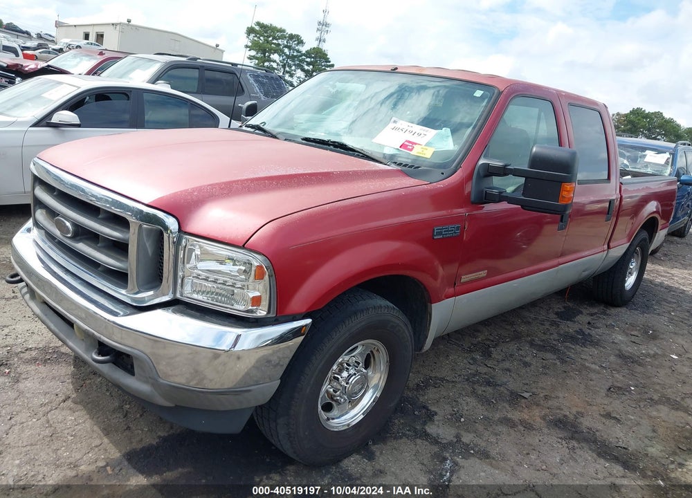 2003 FORD F-250 LARIAT/XL/XLT VIN: 1FTNW20P33ED63476