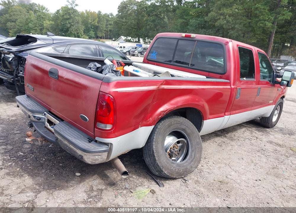 2003 FORD F-250 LARIAT/XL/XLT VIN: 1FTNW20P33ED63476