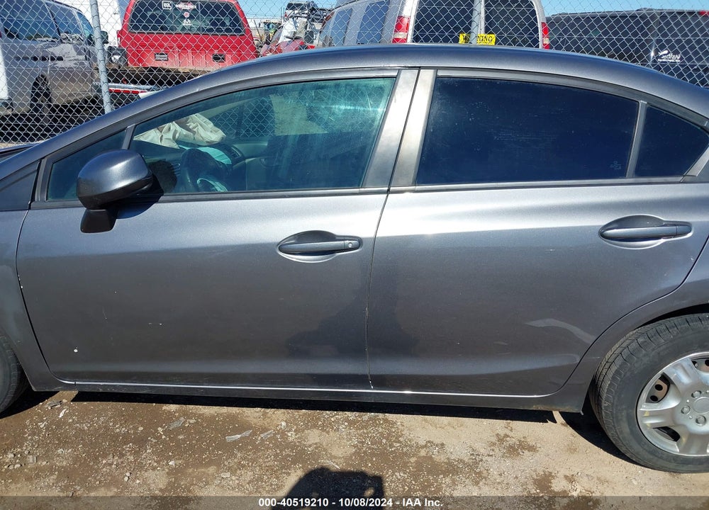 2013 HONDA CIVIC LX VIN: 19XFB2F56DE067217