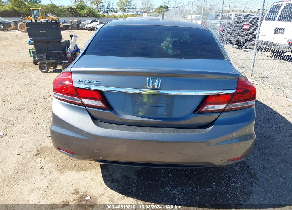 2013 HONDA CIVIC LX VIN: 19XFB2F56DE067217