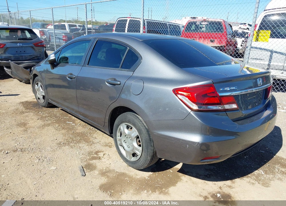 2013 HONDA CIVIC LX VIN: 19XFB2F56DE067217