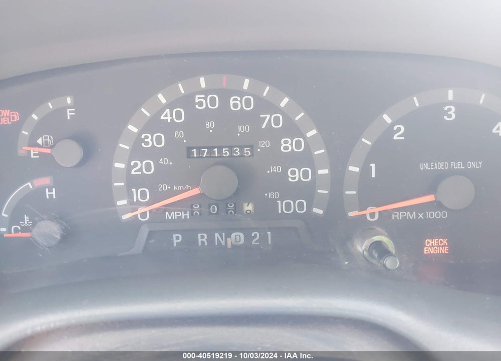 1997 FORD F-150 LARIAT/STANDARD/XL/XLT VIN: 1FTDF1760VKA31101