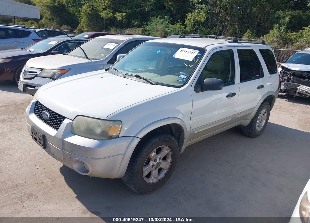 2007 FORD ESCAPE XLT/XLT SPORT VIN: 1FMYU03187KA43877