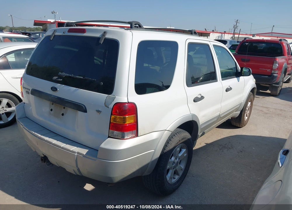 2007 FORD ESCAPE XLT/XLT SPORT VIN: 1FMYU03187KA43877