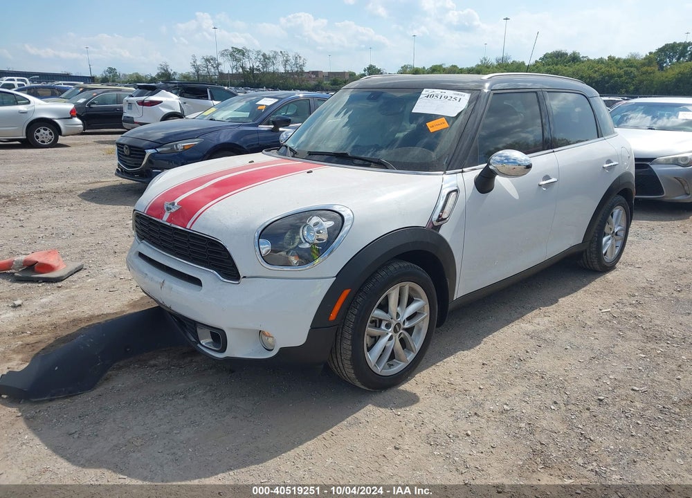 2013 MINI COUNTRYMAN COOPER S VIN: WMWZC3C56DWP24833