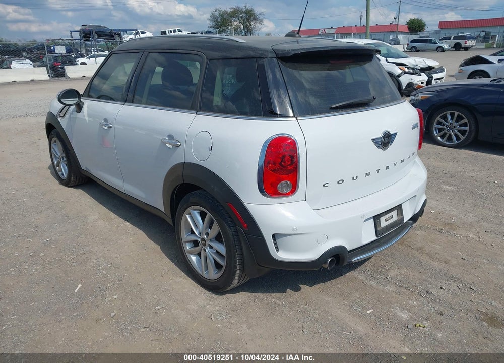 2013 MINI COUNTRYMAN COOPER S VIN: WMWZC3C56DWP24833