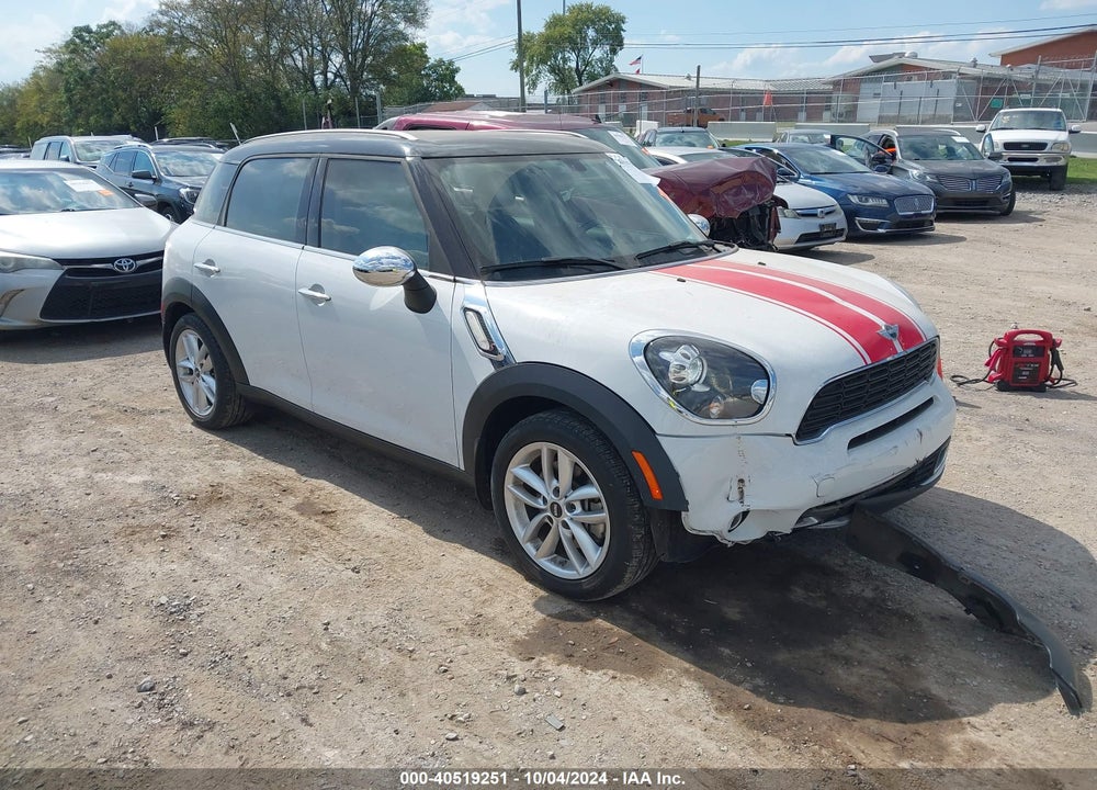 2013 MINI COUNTRYMAN COOPER S VIN: WMWZC3C56DWP24833