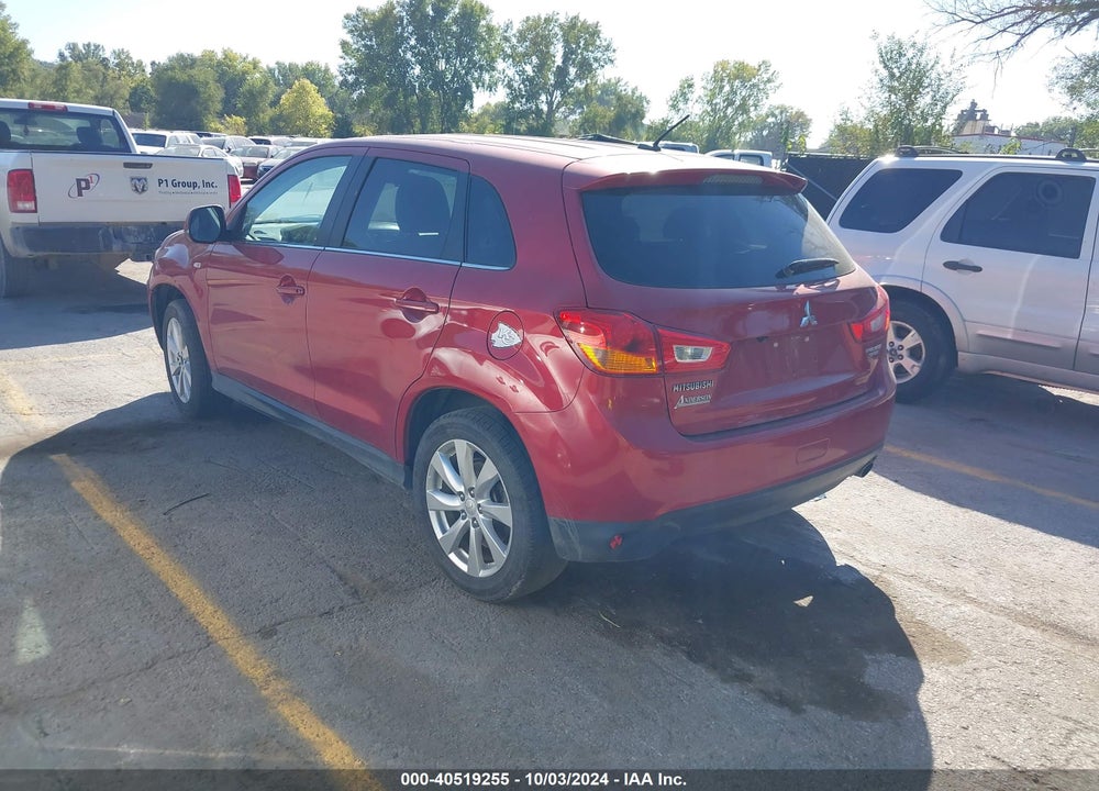 2014 MITSUBISHI OUTLANDER SPORT SE VIN: 4A4AR4AU4EE017826