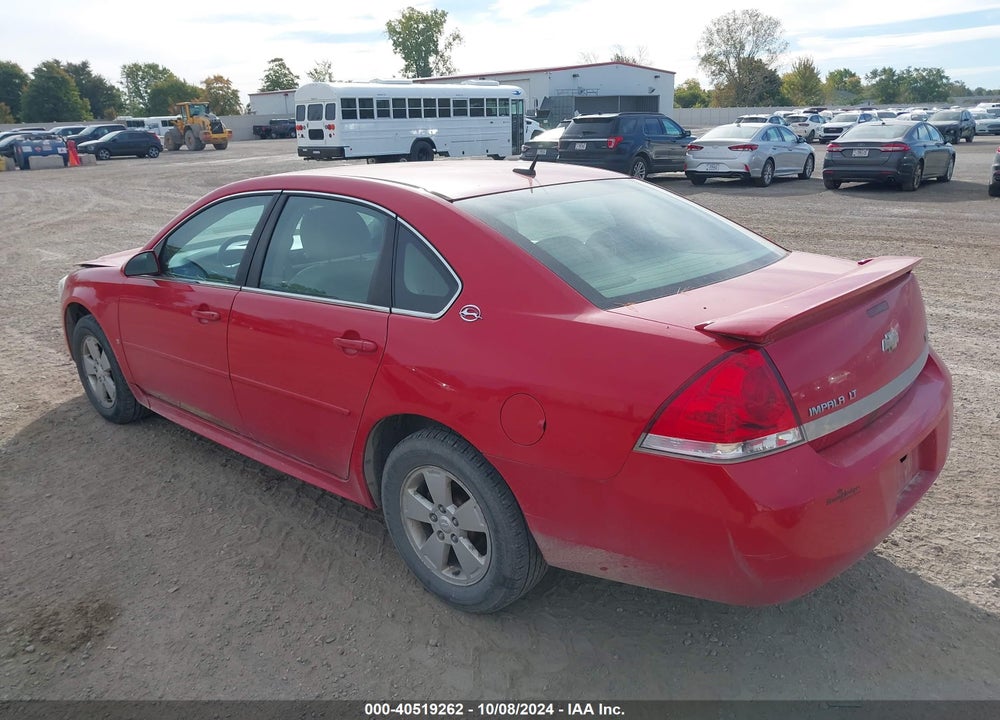 2009 CHEVROLET IMPALA LT VIN: 2G1WT57K491251975