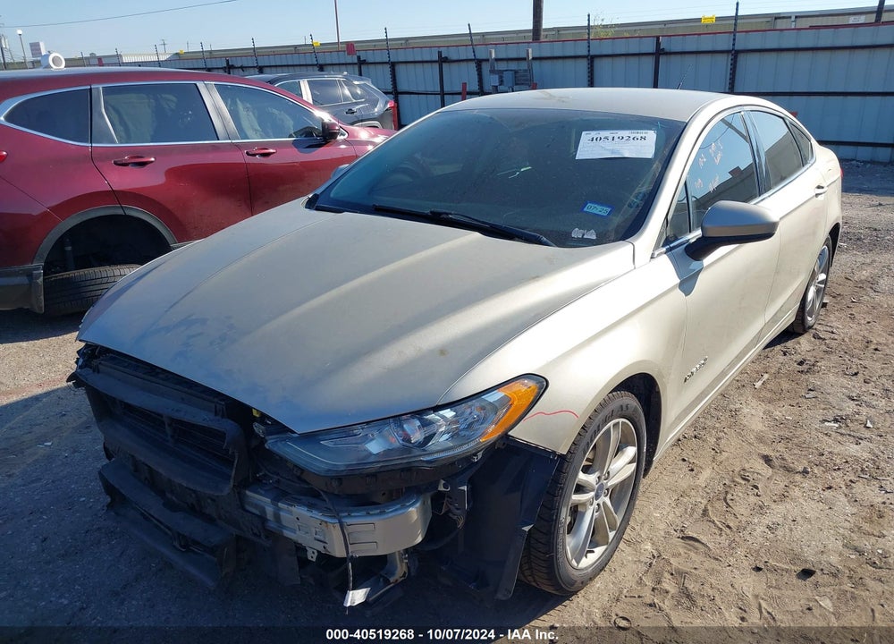 2018 FORD FUSION HYBRID SE VIN: 3FA6P0LU5JR248742