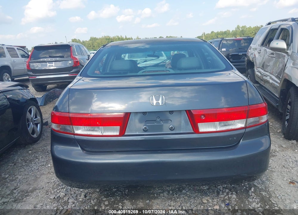 2003 HONDA ACCORD 2.4 EX VIN: 1HGCM56643A014560