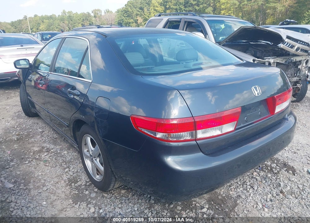 2003 HONDA ACCORD 2.4 EX VIN: 1HGCM56643A014560