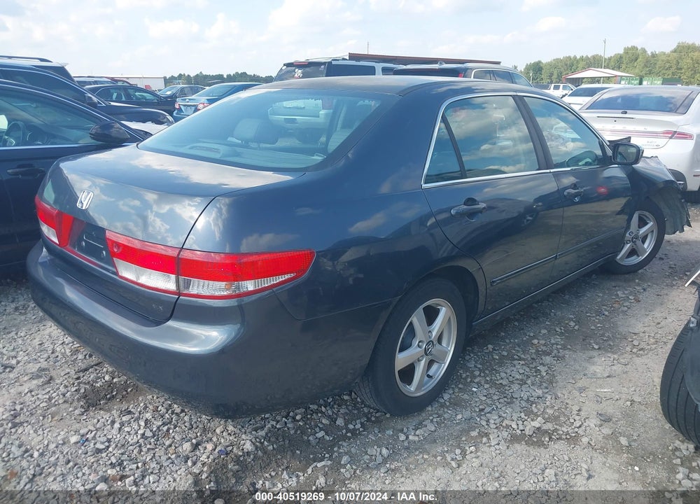 2003 HONDA ACCORD 2.4 EX VIN: 1HGCM56643A014560