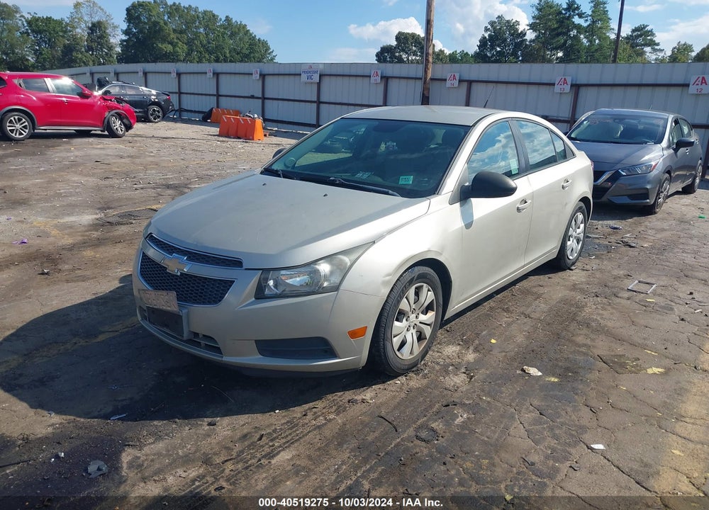 2013 CHEVROLET CRUZE LS AUTO VIN: 1G1PA5SG2D7274597