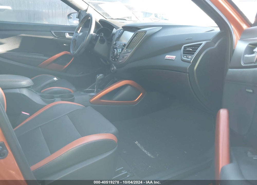 2016 HYUNDAI VELOSTER TURBO VIN: KMHTC6AE7GU286820