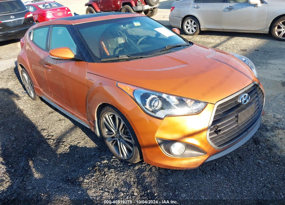 2016 HYUNDAI VELOSTER TURBO VIN: KMHTC6AE7GU286820