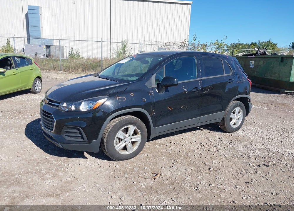 2019 CHEVROLET TRAX LS VIN: 3GNCJNSB9KL261503