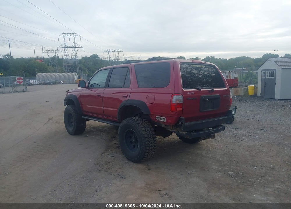2000 TOYOTA 4RUNNER SR5 V6 VIN: JT3HN86R8Y0260011