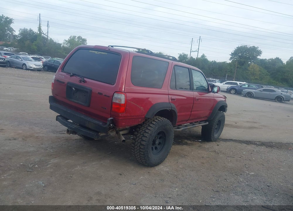 2000 TOYOTA 4RUNNER SR5 V6 VIN: JT3HN86R8Y0260011