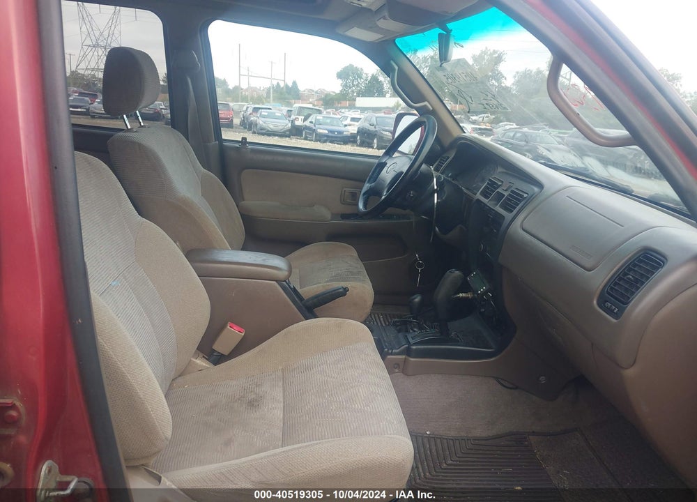 2000 TOYOTA 4RUNNER SR5 V6 VIN: JT3HN86R8Y0260011