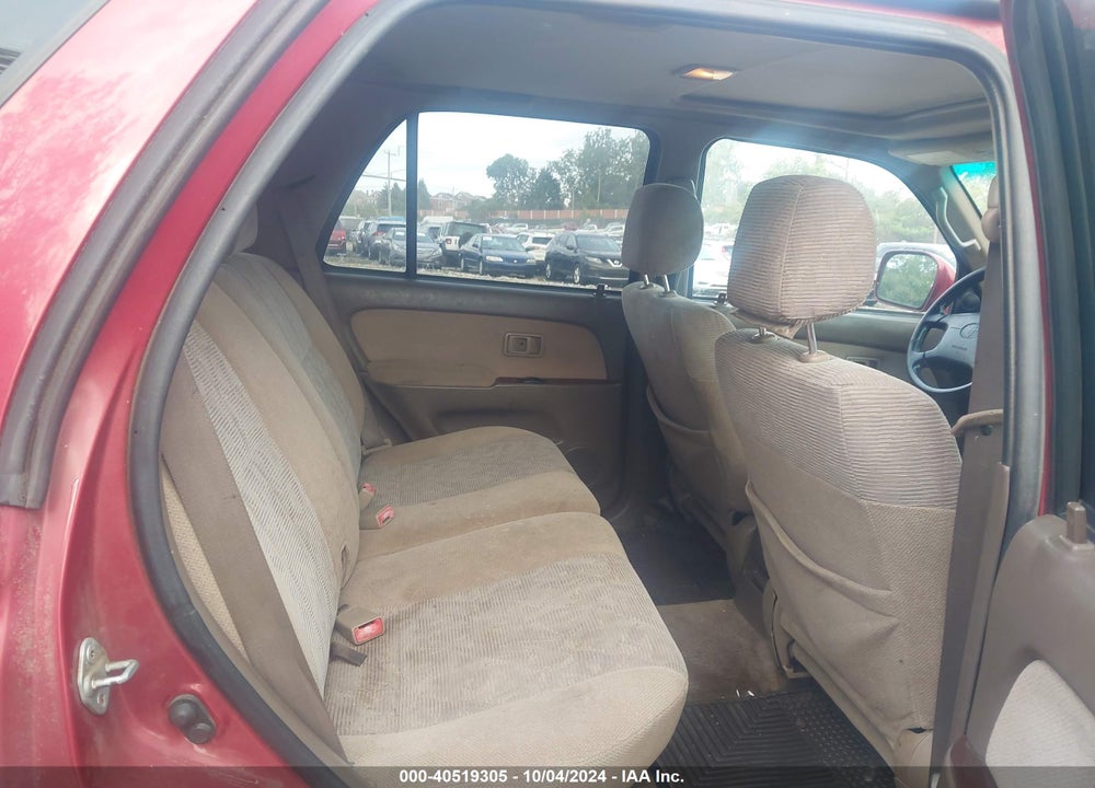2000 TOYOTA 4RUNNER SR5 V6 VIN: JT3HN86R8Y0260011