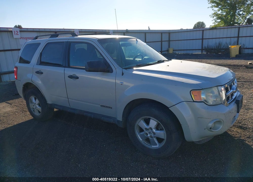 2008 FORD ESCAPE XLT VIN: 1FMCU93128KD74843