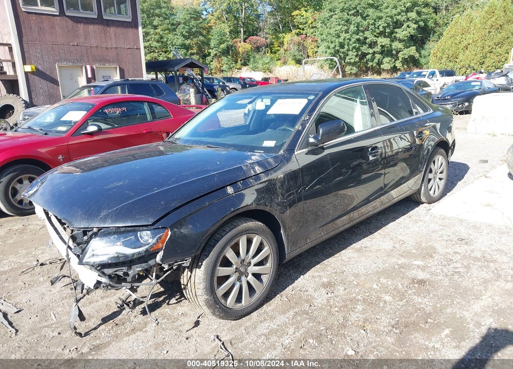 2010 AUDI A4 2.0T PREMIUM VIN: WAUFFAFL8AN052218