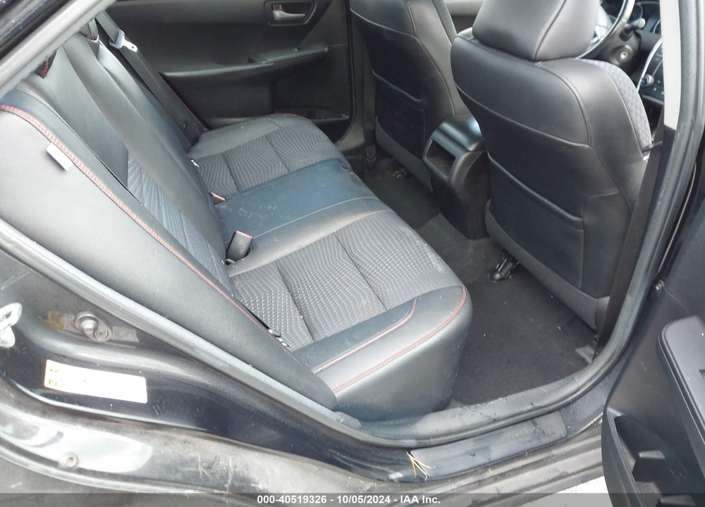 2015 TOYOTA CAMRY SE VIN: 4T1BF1FKXFU913836